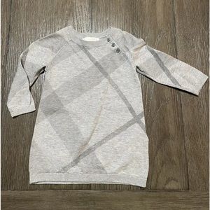 Burberry sweater dress - like new & worn only 1x!